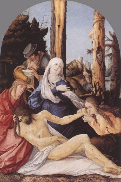 BALDUNG GRIEN Hans The Lamentation Of Christ.  Grien, 