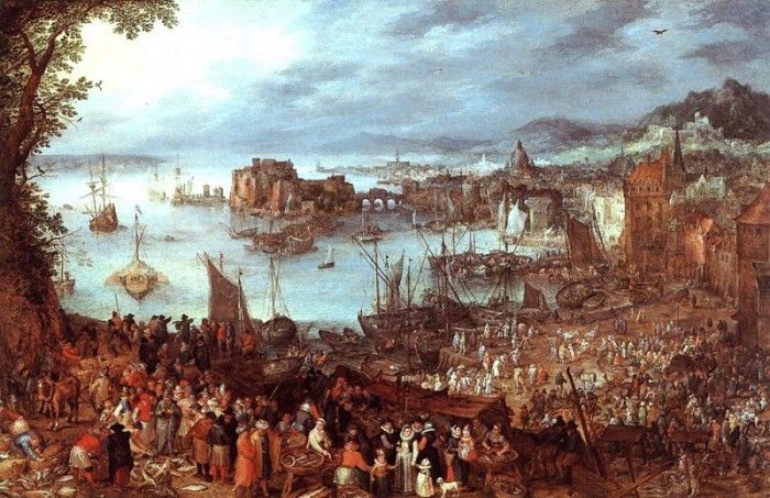   () -    [Great Fish Market]. ,   (1568-1625)