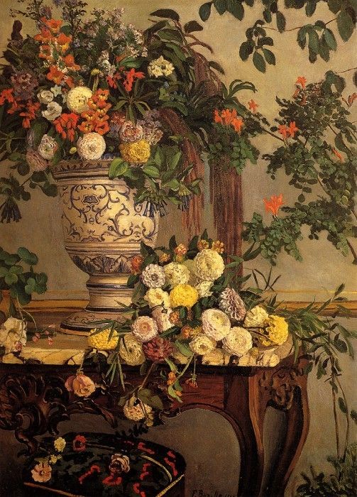 Bazille Frederic Flowers. , 