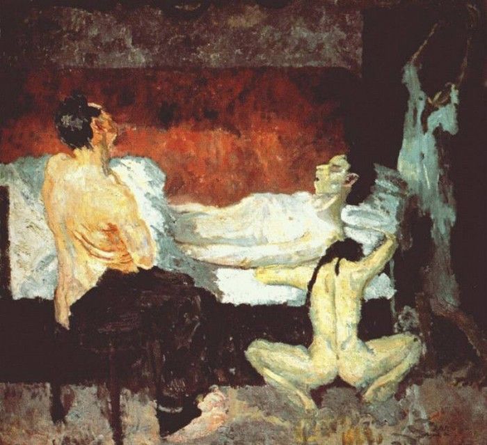 beckmann large death scene 1906. , 