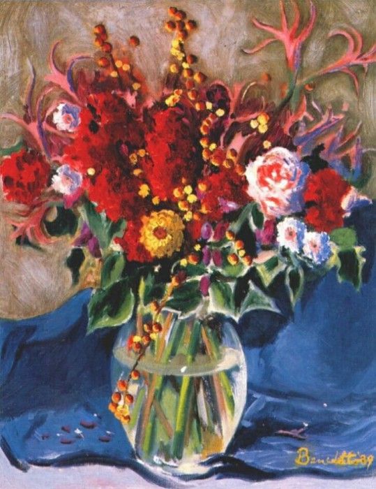 bennett still life with flowers 1989. , 