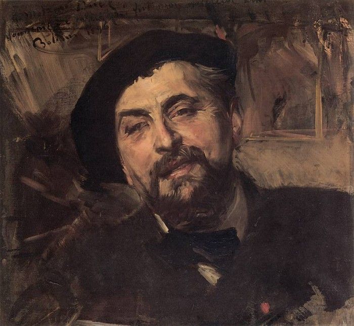 Boldini Portrait of the Artist Ernest Ange Duez. Boldini, 