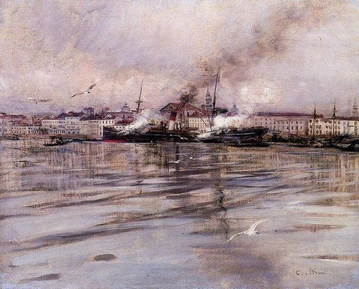 View of Venice 1895. Boldini, 