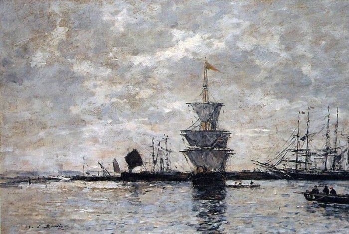 Boudin Eugne Le Havre Sun . , 