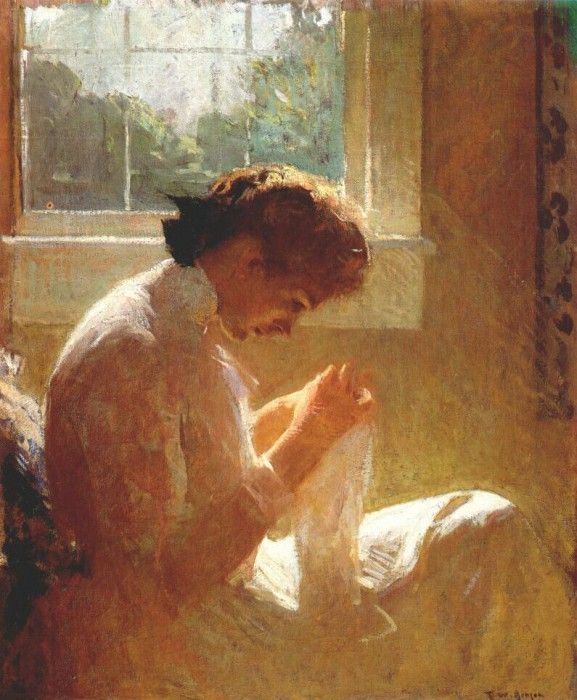 benson the sunny window 1919.   