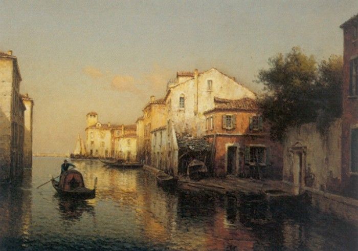 Bouvard Antoine View of Grand Canal Venice. , 