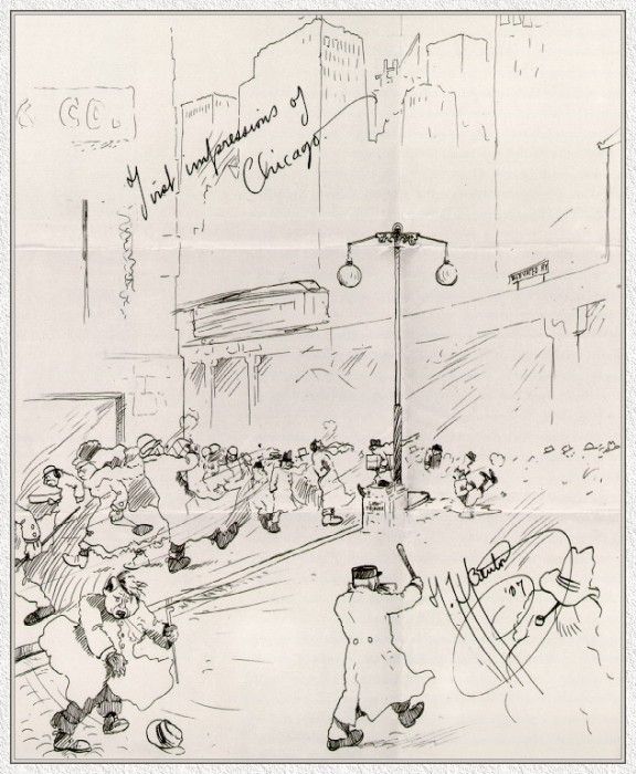 Benton FirstImpressionsOfChicago-sj. ,  