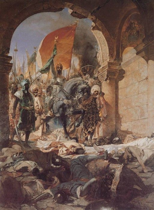 Benjamin Constant The Entry of Mahomet II into Constantinople.    