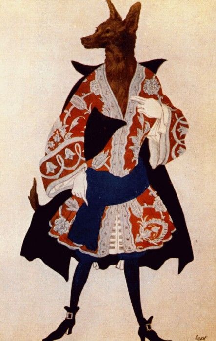 bakst the-sleeping-beauty wolf 1921. , 