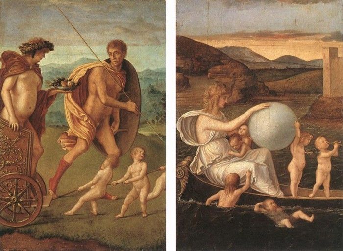 Quanttro Allegorie. Perseveranza e Fortuna (1490). , 