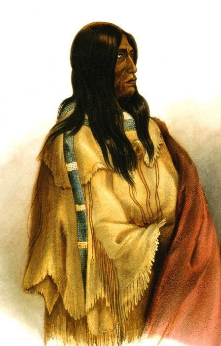 Kb 0025 Woman of The Snake-Tribe KarlBodmer, 1832-33 sqs. , 