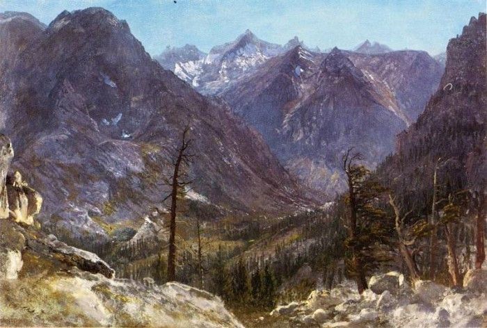 Bierstadt Albert Estes Park Colorado. , 
