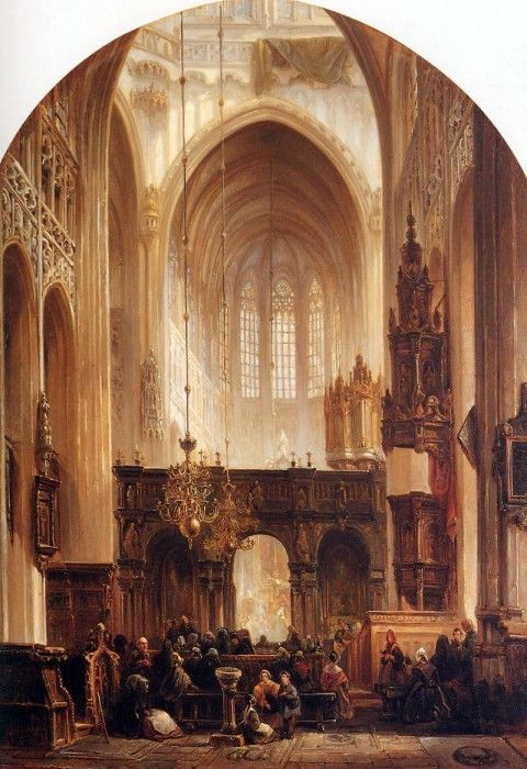 Bosboom Johannes Sint Jans s Hertogenbosch Sun. Bosboom, 