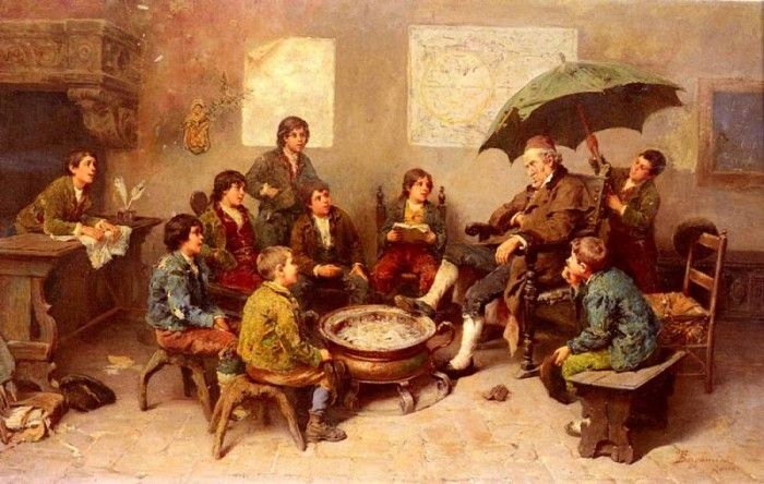 Bergamini Francesco The School Room.  