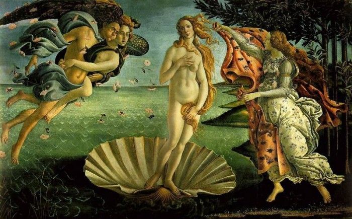 BOTTICELLI, SANDRO - THE BIRTH OF VENUS. , Alessandro