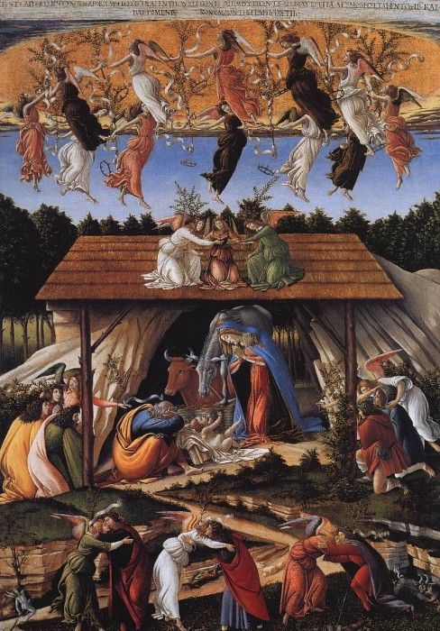 Botticelli Sandro Mystic nativity. , Alessandro