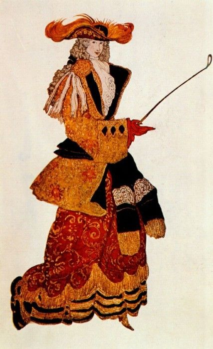 bakst the-sleeping-beauty countess 1921. , 