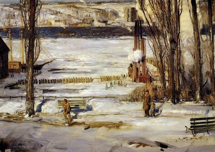 Bellows George Wesley A Morning Snow. ,  