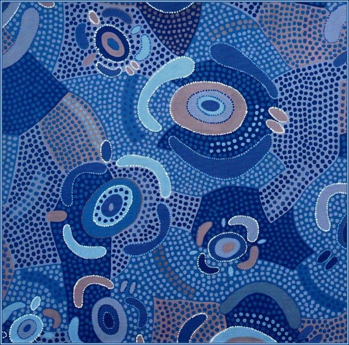 Balarinji-Australian Aboriginal Art-pa Balarinji 03 DesertDreaming. Balarinji