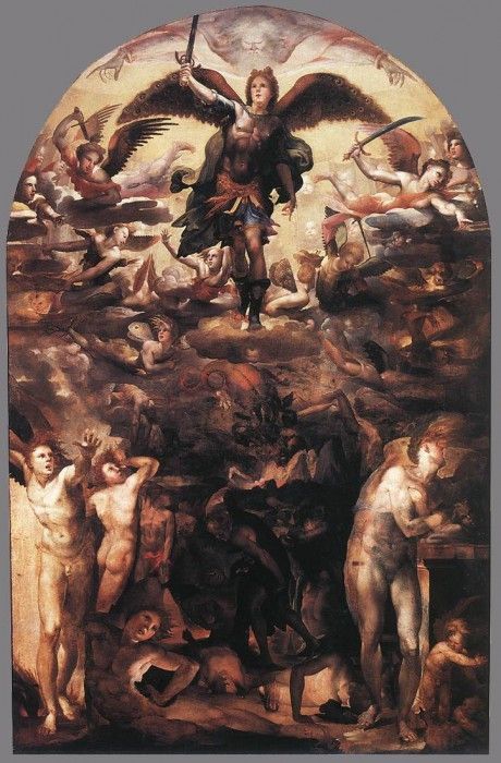 BECCAFUMI Domenico Fall Of The Rebellious Angels. , 