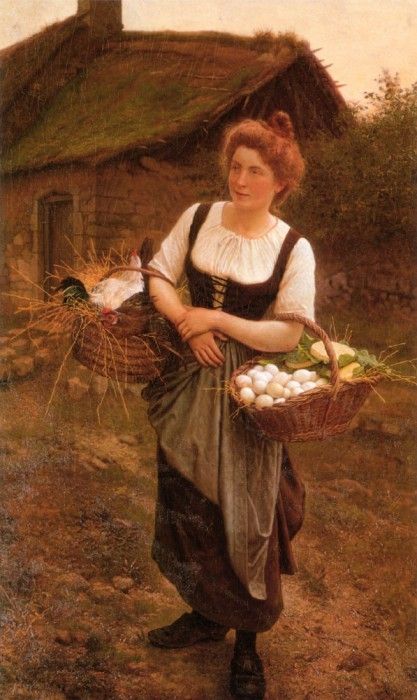 La Fille De Ferme.    