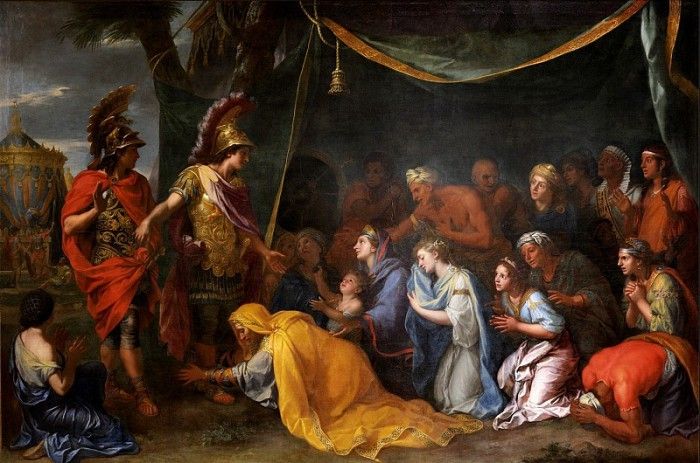    -      ( ) [The Queens of Persia at the feet of Alexander, also called The Tent of Darius]. ,  