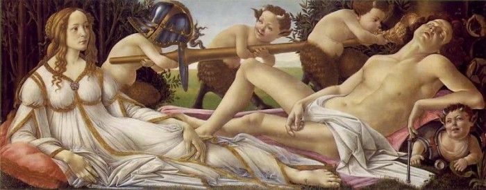 BOTTICELLI, SANDRO - VENUS AND MARS. , Alessandro