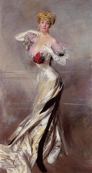 Portrait of the Countess Zichy 1905. Boldini, 