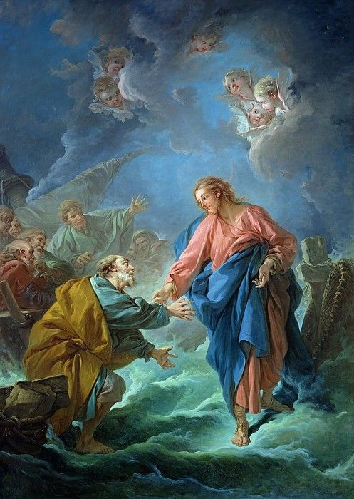  ϸ,     [Saint Peter Invited to Walk on the Water] 1766. , 