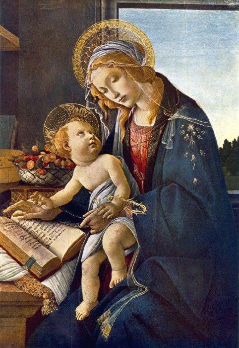 Madonna with the book EUR. , Alessandro