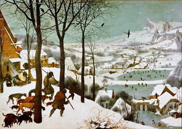    -  [Les chasseurs dans la neige] 1565, 117162,   , . ,  