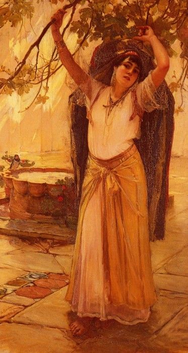 Bridgman Frederick Arthur Spanish Lady. ,  