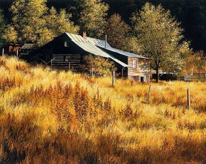 Mervin Brandel - Slocan Farmhouse, De. , 