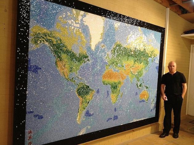 «Драгоценность Вселенной» Криса Чемберлена – мозаика в 260 карат