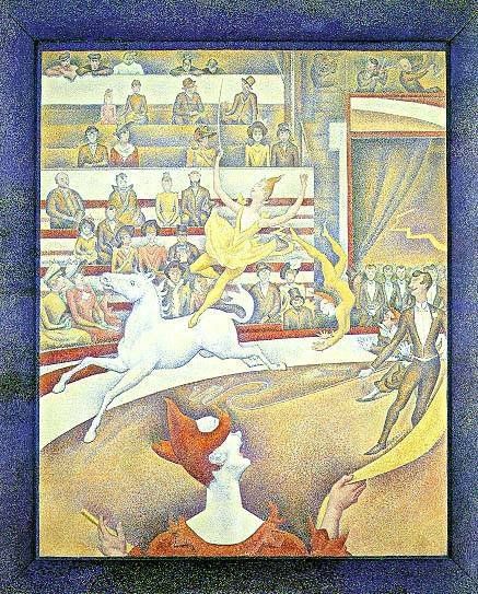 Жорж Сёра. Картина «Цирк» (1890 – 1891)