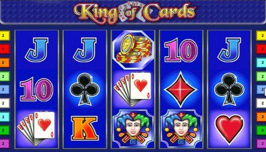 Игровой автомат King of Cards: характеристики