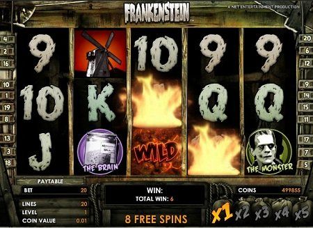 Игровой автомат Франкенштейн (Frankenstein)
